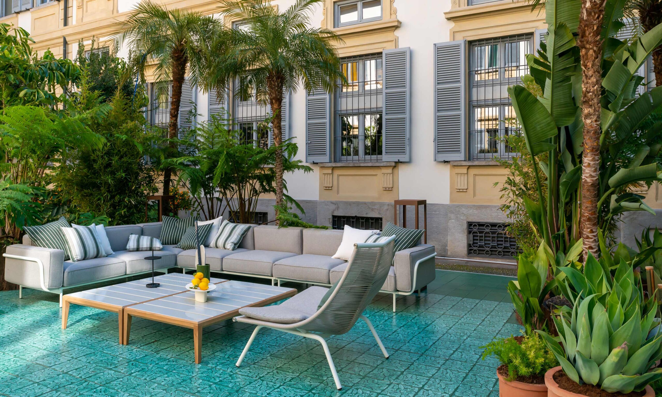 RODA on stage at Palazzo Bovara for “The Art of Light” Roda