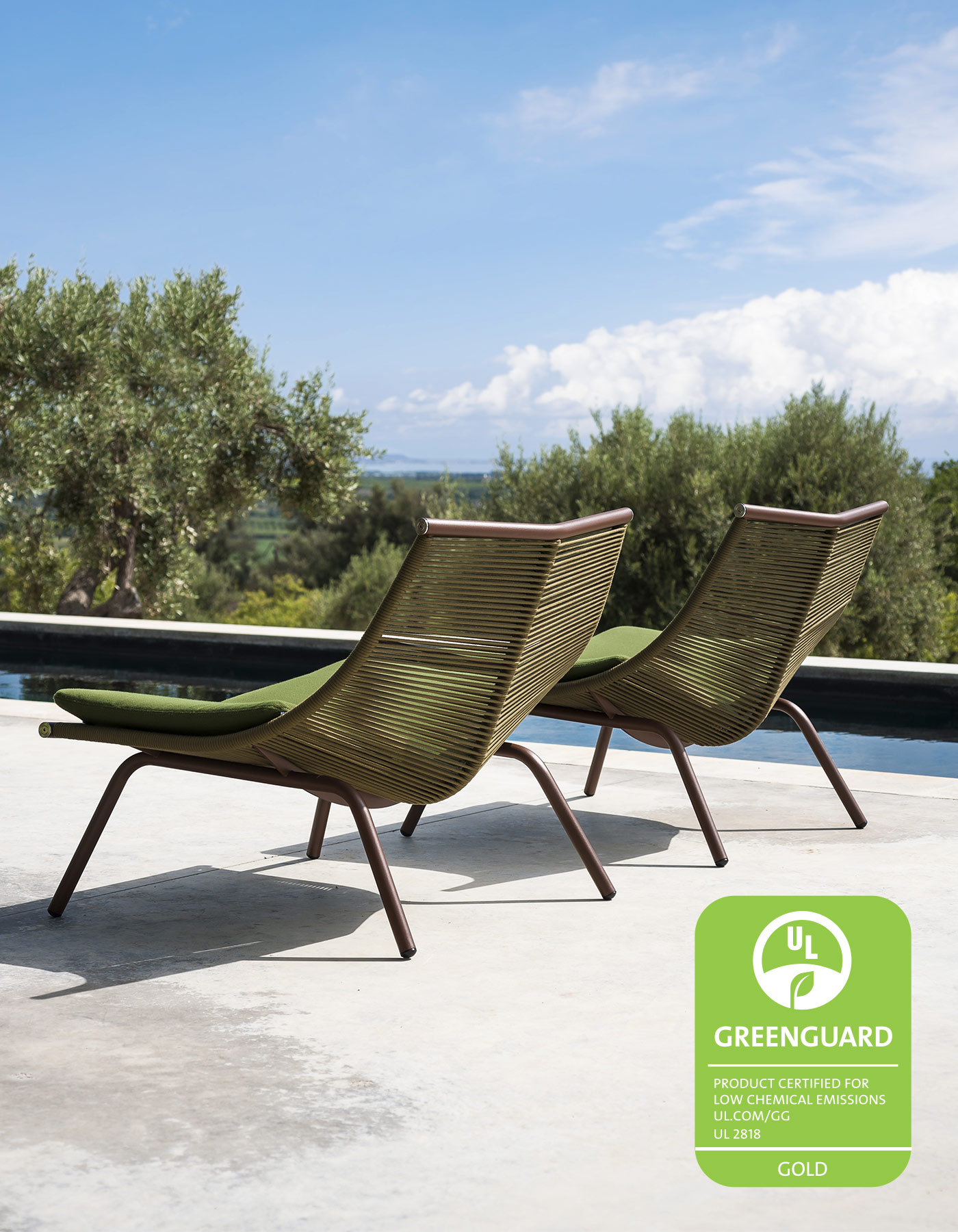 RODA rinnova per il quarto anno la certificazione GREENGUARD GOLD Roda