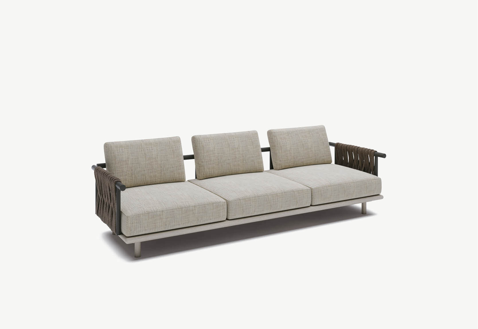 Belt, Outdoor 3-Seater Sofa